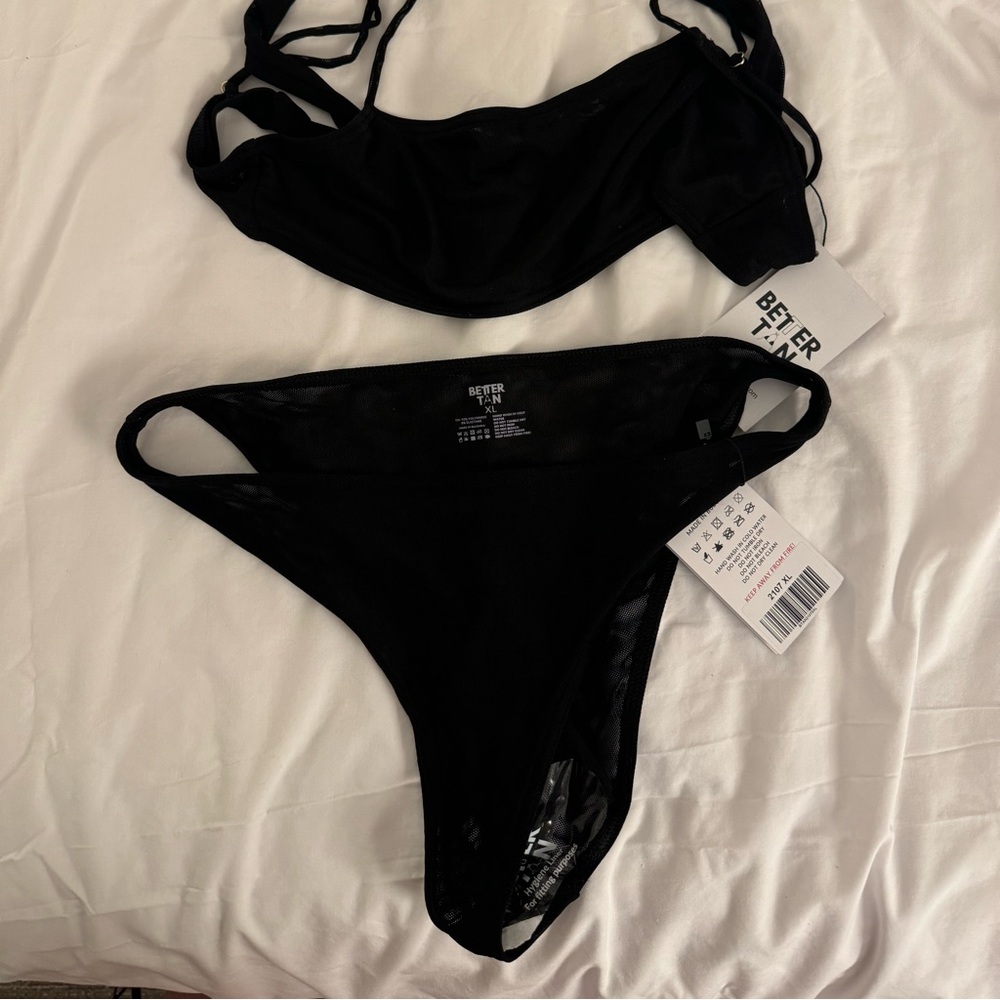 Better Tan two piece bikini, new condition